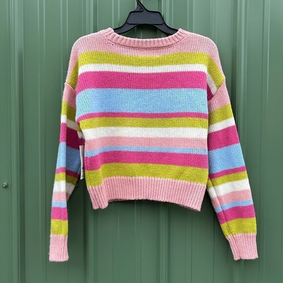 Fashion Midweight Colorful Cozy Sweater Size M - Picture 2 of 6